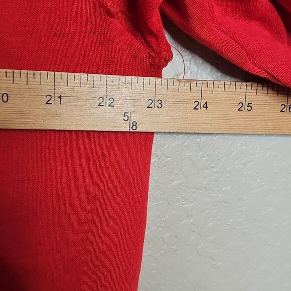 True Vintage Red Arkansas Razorbacks Crew Neck Sweatshirt Medium Large - Picture 12 of 12